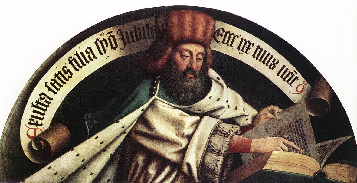 EYCK, Jan van Prophet Zacharias